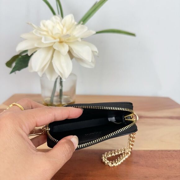 NWT Coach Zip Card Case With Leopard Print - Picture 5 of 6